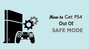 How to Get Out of Safe Mode Ps4